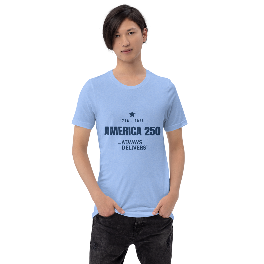 USA250 mono Heather Carolina Blue