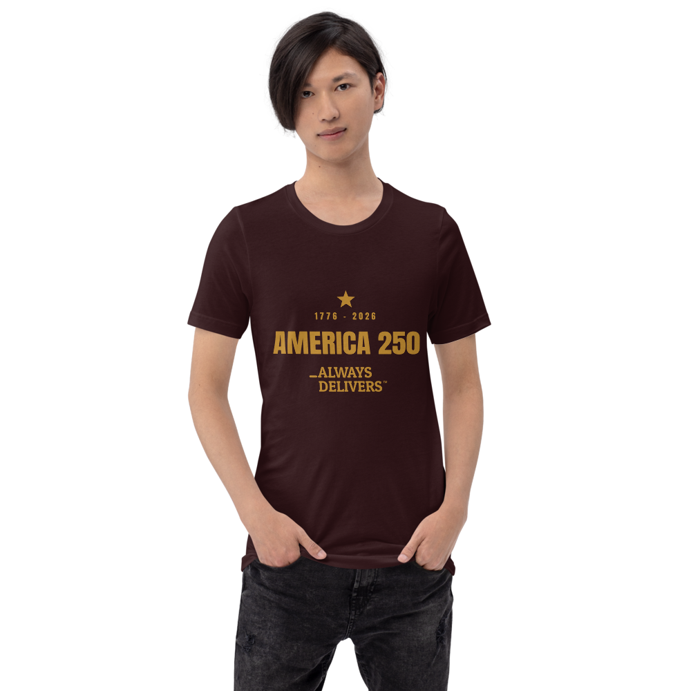 USA250 mono Oxblood Black