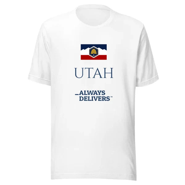 utah-always-delivers-tee|tee|white