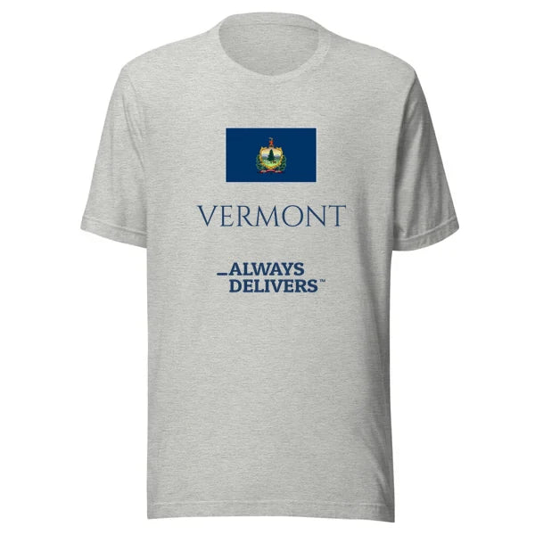 vermont-always-delivers-tee|tee|heather