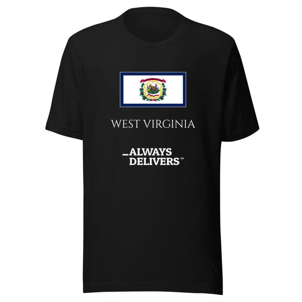 westvirginia-always-delivers-tee|tee|black