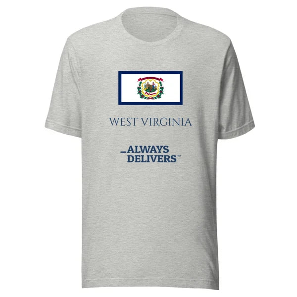 westvirginia-always-delivers-tee|tee|heather