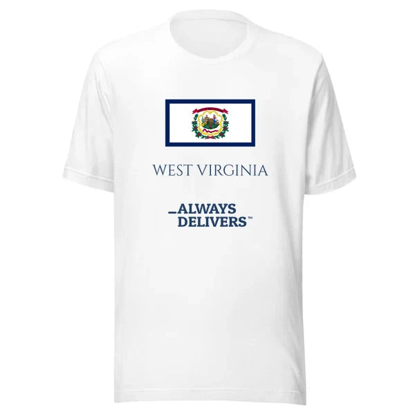 westvirginia-always-delivers-tee|tee|white
