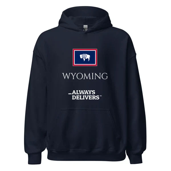wyoming-always-delivers-hoodie|hoodie|navy
