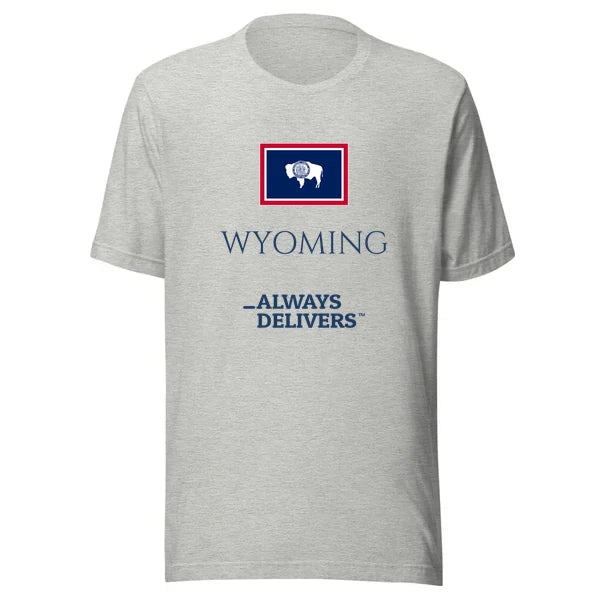 wyoming-always-delivers-tee|tee|heather