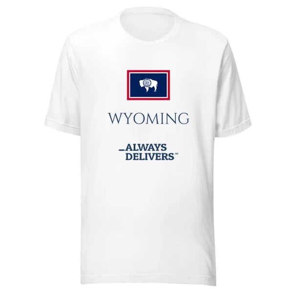 wyoming-always-delivers-tee|tee|white
